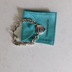 Authentic Tiffany Heart Bracelet